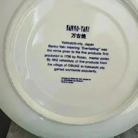 Beautiful vintage serving player or decor from Japan - Picture 6 of 6